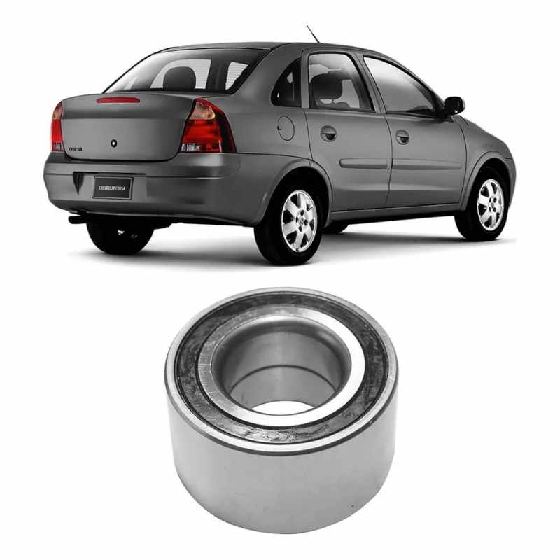 KIT ROLAMENTO DA RODA TRASEIRA DUPLO GM CORSA/MERIVA MARCA IMA ALR40650 2002/2012 SEM ABS